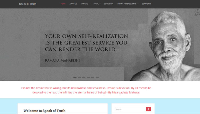 www.speckoftruth.com